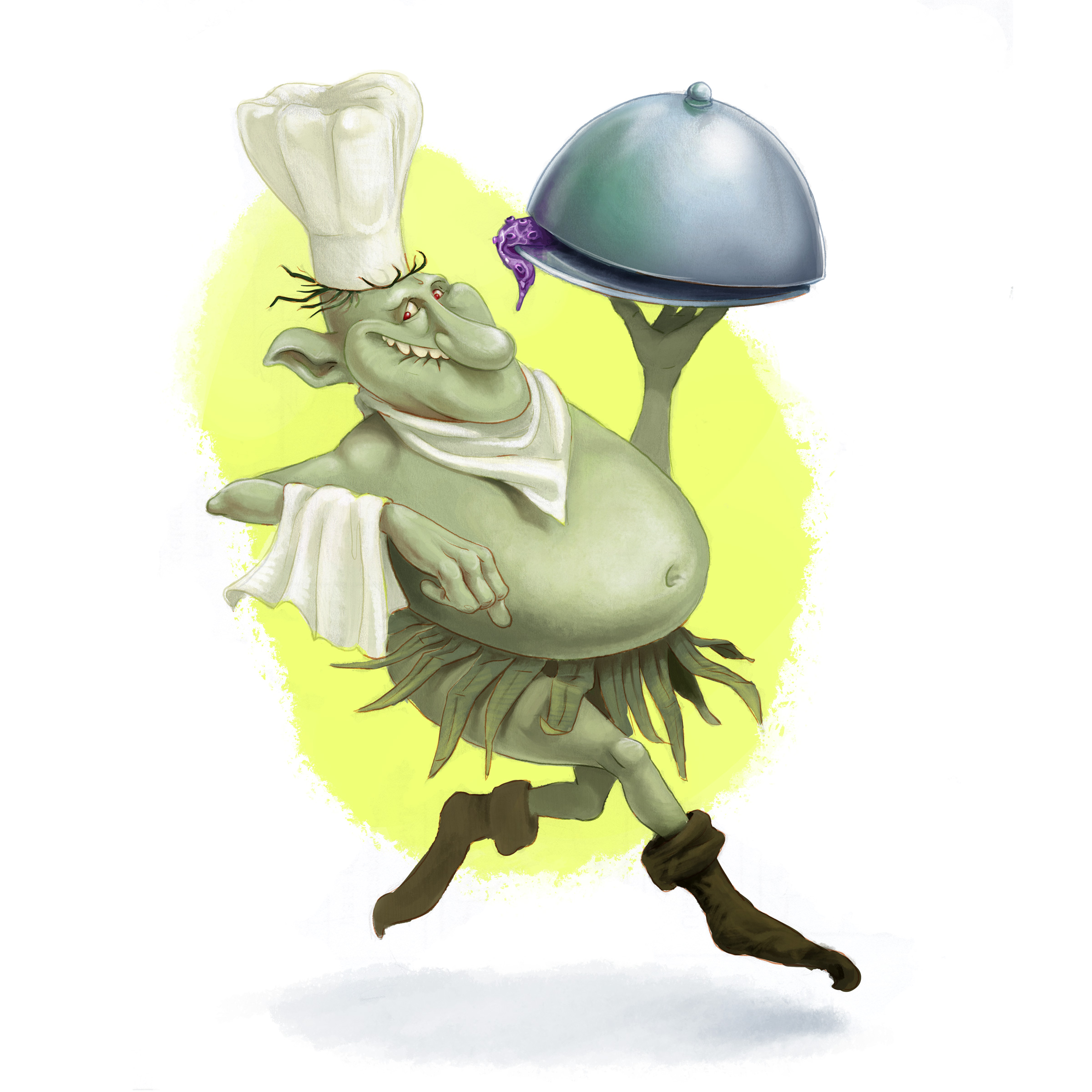 Goblin Chef, Digital Painting